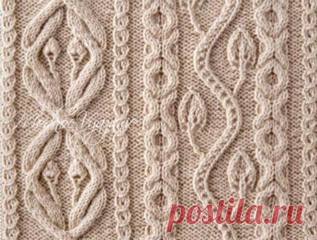 Делаем неординарную и стильную одежду в стиле бохо при помощи вязания, вязание спицами этнические узоры