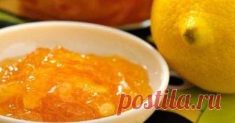 Очень вкусный и простой лимонный джем