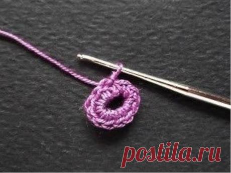 Crochet Bulk Flower Free Pattern