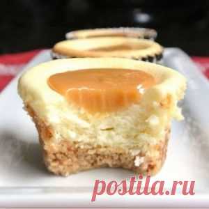 КАРАМЕЛЬНЫЙ ЧИЗКЕЙК В ФОРМОЧКАХ