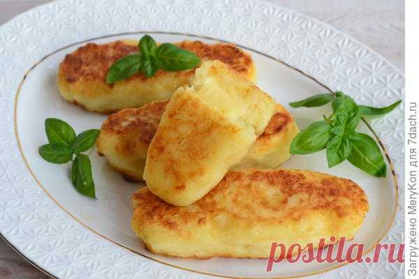 Картофельные зразы (пирожки) с сыром. Пошаговый рецепт с фото