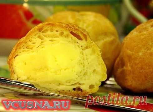 Всегда благополучные эклеры - пошаговый кулинарный рецепт VCUSNA.RU