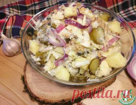 Салат с картофелем и капустой – кулинарный рецепт