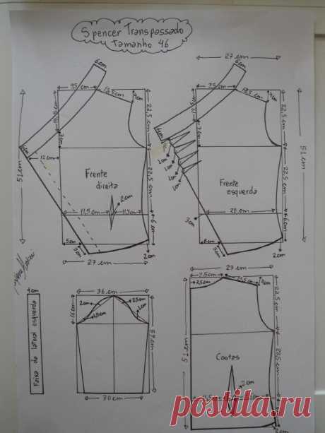 Жакет от Armani/выкройки 38-54. | Искусница