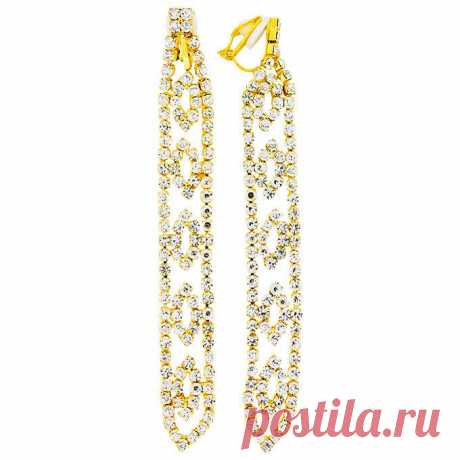 Клипсы под золото MIA collection
Описание
Материал: металл под золото, кристаллы Swarovski. Размер клипс: 9,2 x 1,2 см. Изделие гипоаллергенно.
