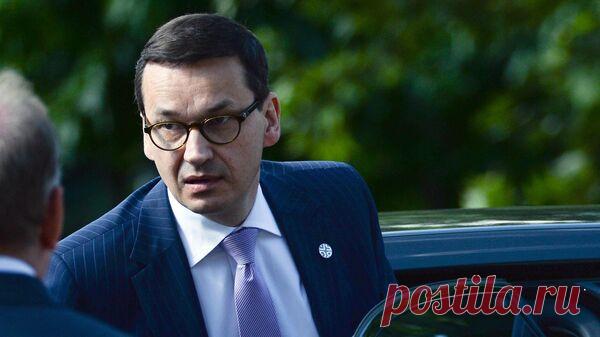 В сейме Польши оценили шансы Моравецкого стать новым премьером