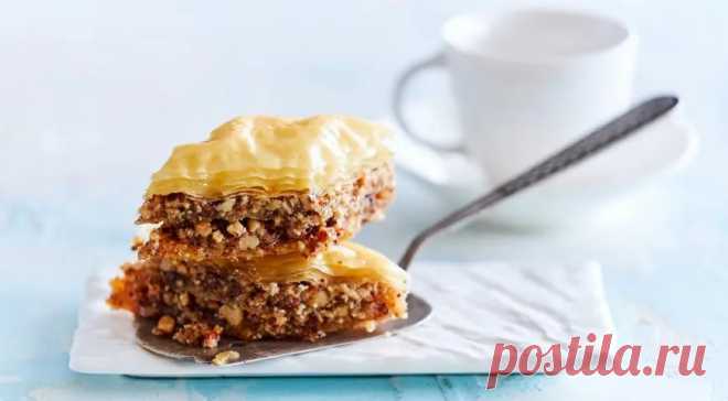 Домашняя пахлава с грецкими орехами, пошаговый рецепт с фото Домашняя пахлава с грецкими орехами. Вкусный рецепт приготовления с пошаговым описанием, фото и отзывами. Удобный поиск рецептов и кулинарное вдохновение на Gastronom.ru