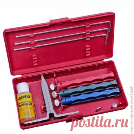 Точильный Набор Lansky Standard Sharpening System (LKC03) - в F.ua Заточка: ручная Материал рабочей поверхности: керамика