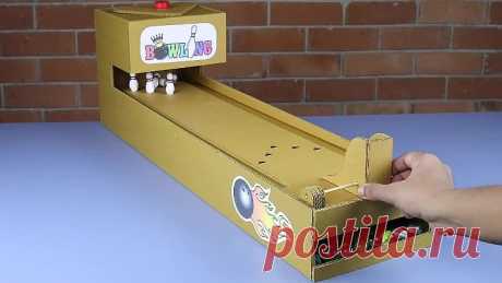 Домашний настольный боулинг.