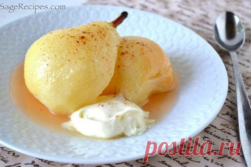 Груши в пряном сиропе