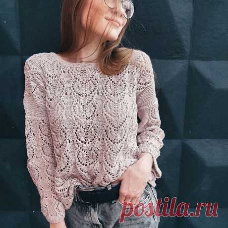 «Весна идёт, весне дорогу!» — 5 ажурных моделей спицами. Схемы прилагаются | Paradosik_Handmade | Яндекс Дзен