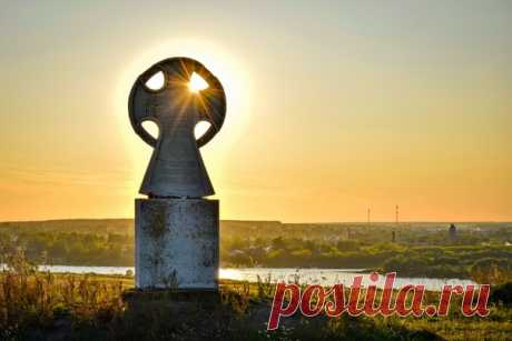 Городище Старая Рязань, также именуемое «Русская Троя» Автор кадра – Павел Демин: Тёплой ночи.