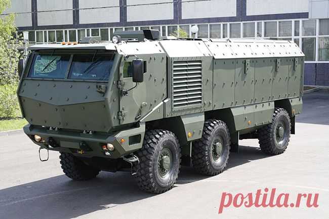 Обзор нового российского бронеавтомобиля «Тайфун»