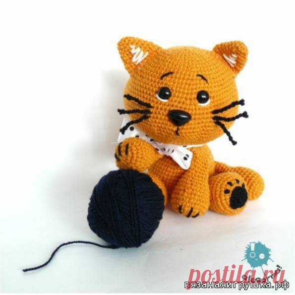 Котенок - Игрушки крючком