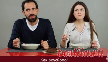 «Это что, блюдо из преисподней?!» Иностранцы пробуют русскую еду, которую мы едим каждый день