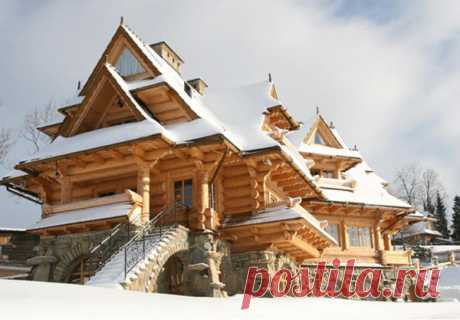 Деревянный домик в Польше / Дизайн интерьера / Архимир