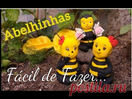 Abelhinhas para Jardins (cimento).