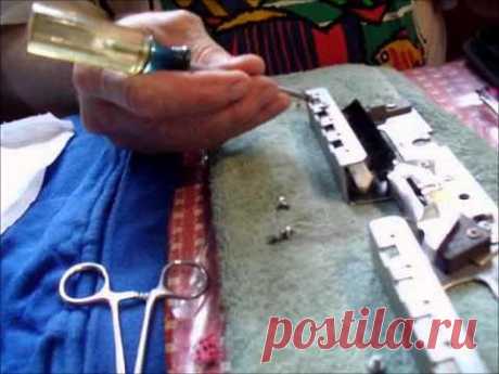 taking apart the sinker plate and deep cleaning part 1 - YouTube