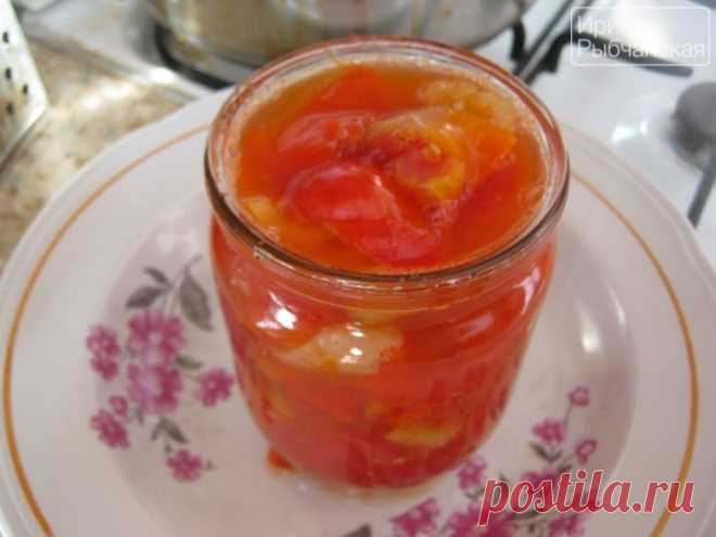 Лечо из помидоров и перца на зиму: простейший рецепт с фото