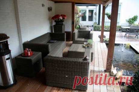 Ontwerp en aanleg tuin met loungeruimte