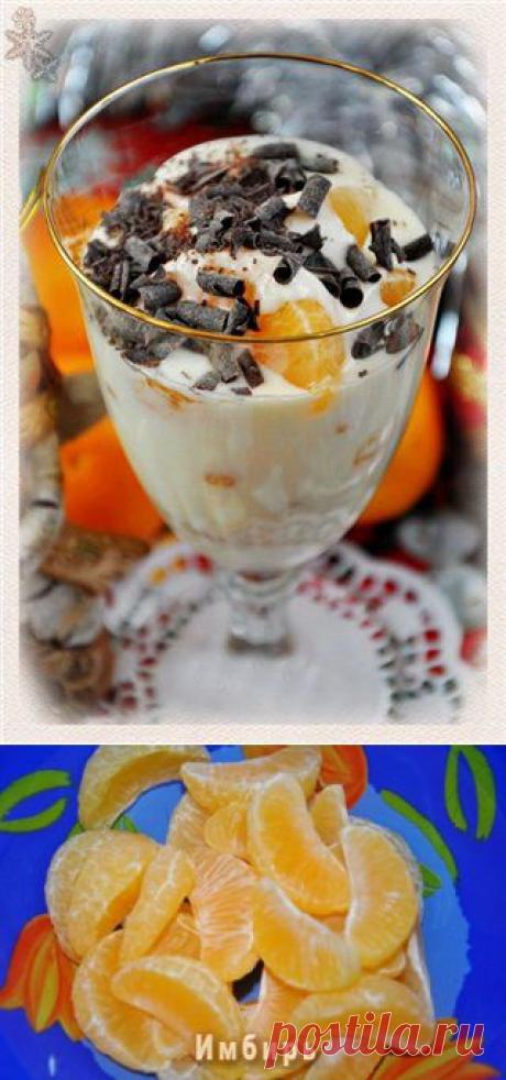 Десерт «Мандарины в белом шоколаде» : Простые рецепты для вкусной жизни