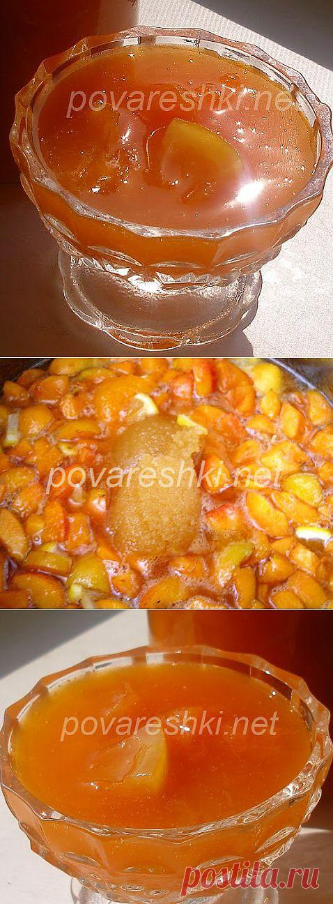 Абрикосовый медок - кулинарные рецепты Поваренка с поварешкой