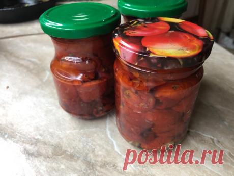 Как мы делаем сушеные помидоры в масле. Мой рецепт с фото. Главное не пересушить. | Копилка приключений | Яндекс Дзен