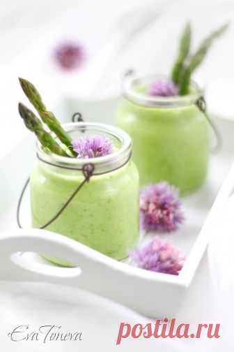 Студена супа с аспержи