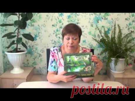 МК по декупажу: Фирдаус Батдалова Шкатулка &quot;Родные просторы&quot;