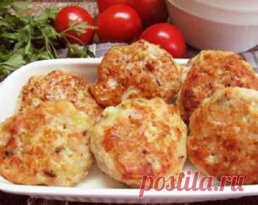 Куриные котлетки с кабачком — Домашний уют