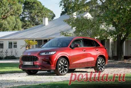 Внедорожник Honda ZR-V 2024: фото, комплектация, салон