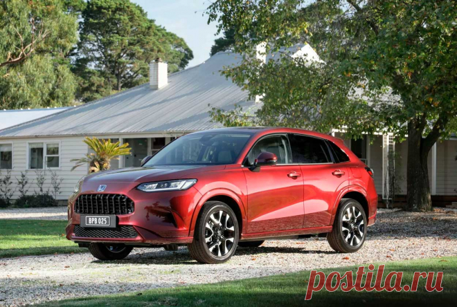 Внедорожник Honda ZR-V 2024: фото, комплектация, салон