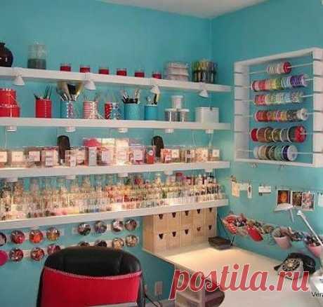 (3) Leyre Ideas - Espacios creativos. Rincones de costura.
