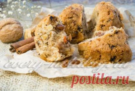 Морковный кекс (рецепт с фото)