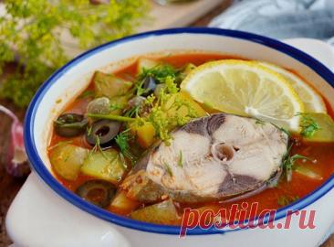 Солянка рыбная из пеламиды — MOJAKUHNJA.ru