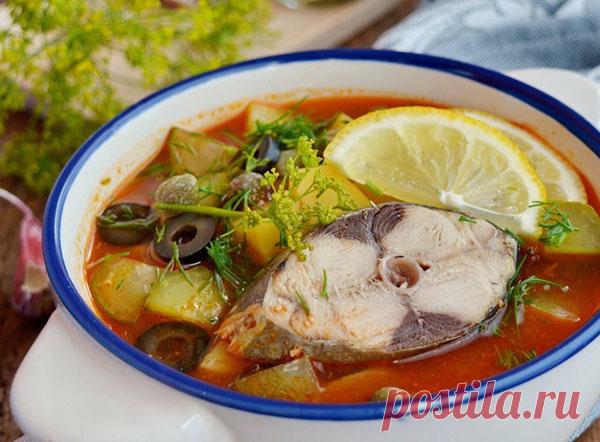 Солянка рыбная из пеламиды — MOJAKUHNJA.ru