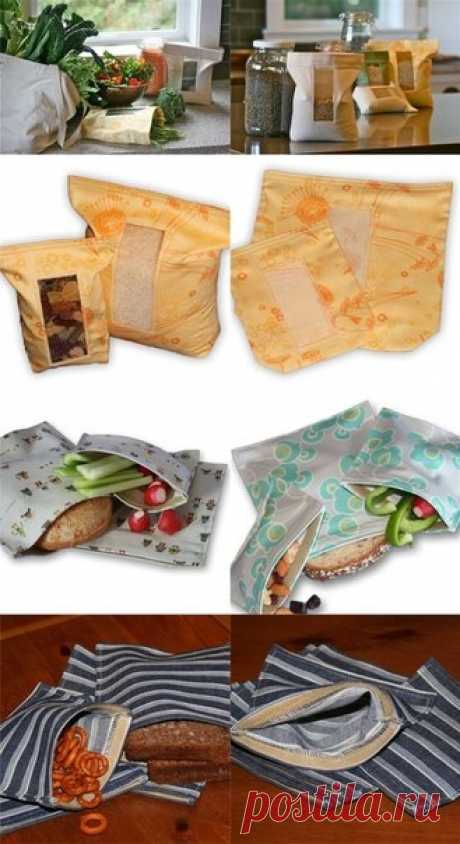 Мешочки для сыпучих продуктов. Идея