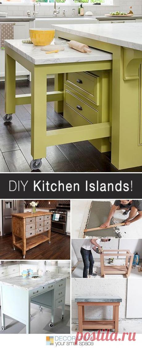 More DIY Kitchen Islands!