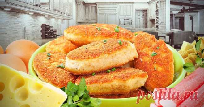 Котлеты из крабовых палочек - 3 самых вкусных рецепта