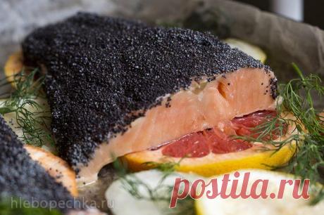 Форель в маковой корочке с грейпфрутом и имбирным соусом - Хлебопечка.ру