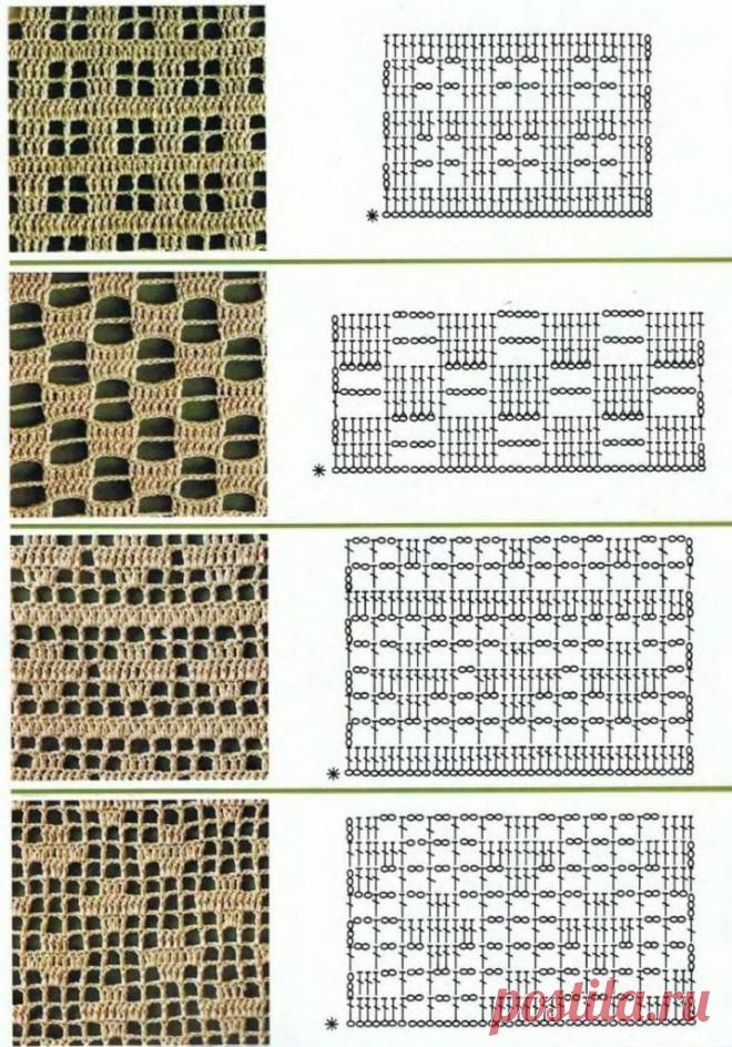 Filet crochet patterns for crochet curtains •✿• Teresa Restegui http://www.pinterest.com/teretegui/ •✿•