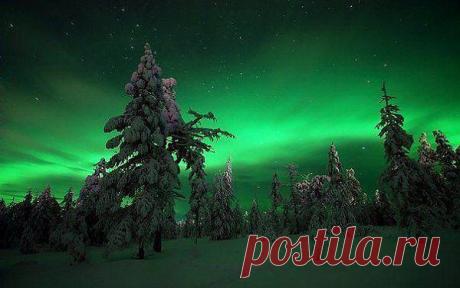 Небеса &quot; позеленели&quot;...