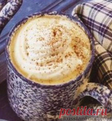 Горячий белый шоколад
