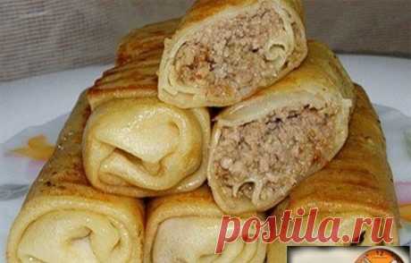 20 самых вкусных начинок для блинчиков.