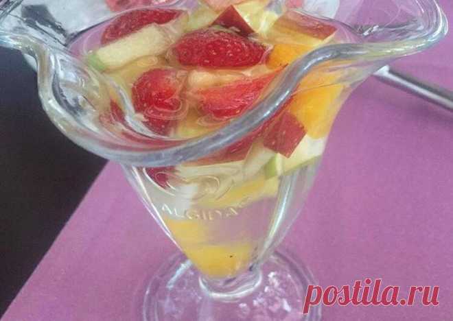 Фрукты в желейной заливке - пошаговый рецепт с фото. Автор рецепта Светлана Лана . - Cookpad