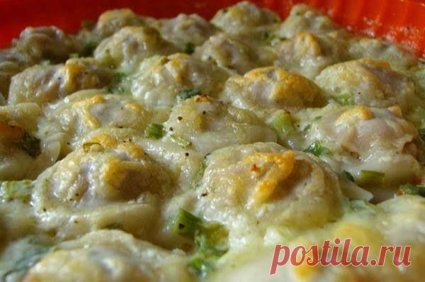 Запеканка с пельменями и овощами «Эксклюзив» | Веб Рецепт