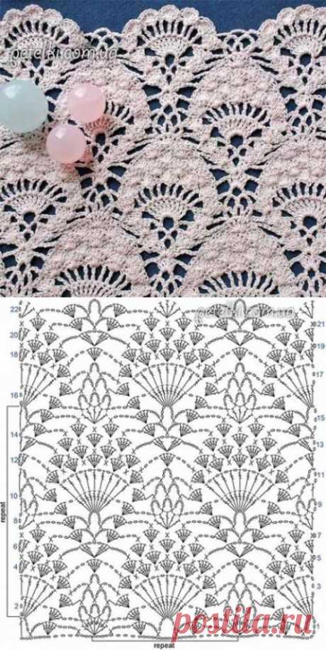 А теперь вяжите АНАНАС / Вязание крючком / Вязание крючком для начинающих