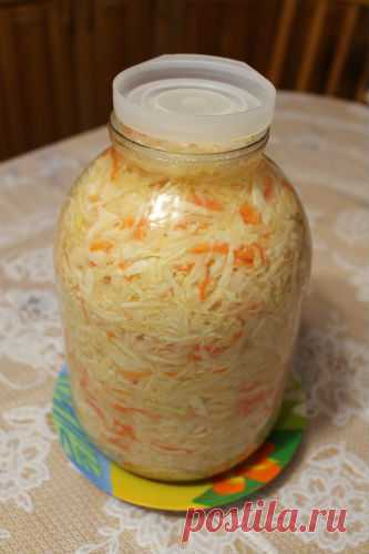 Квашеная капуста за 4 дня