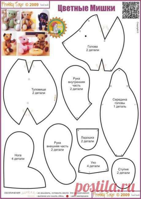 Разделы выкроек