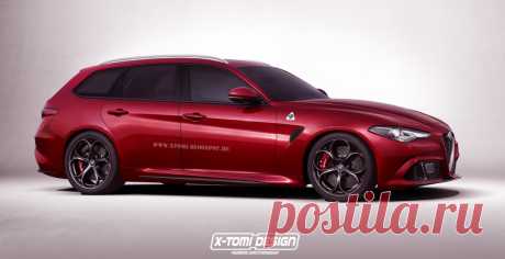 Компания Alfa Romeo выпустит универсал Giulia Sportwagon - UINCAR